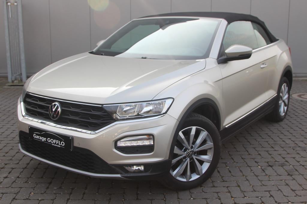 Volkswagen T-Roc CABRIO 1.5 TSI DSG - 98.900KM - 2021, Auto's, Stof, 4 cilinders, Cabriolet, 5 zetels