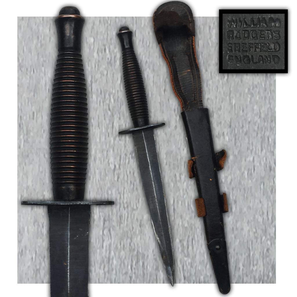 🚨DOLK UIT 1940-70 VOOR COMMANDO WILLIAM RODGERS SHEFFIELD, Verzamelen, Ophalen of Verzenden, Landmacht, Mes of Dolk