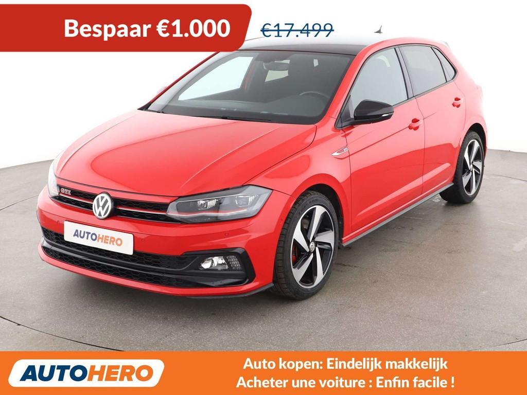 Volkswagen Polo 2.0 TSI GTI (année de construction 2018), Autos, Achat, 200 ch, Noir, 5 portes