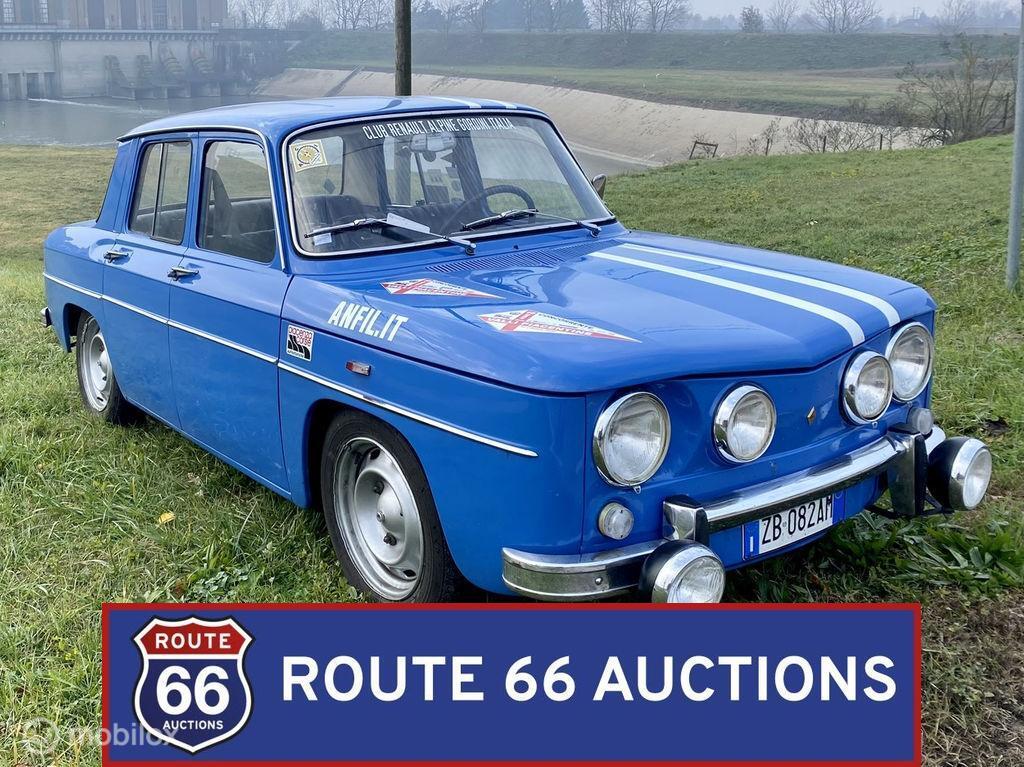 Renault 8 Gordini | 1967 | Route 66 Auctions, Renault, Zwart, Bedrijf, Handgeschakeld