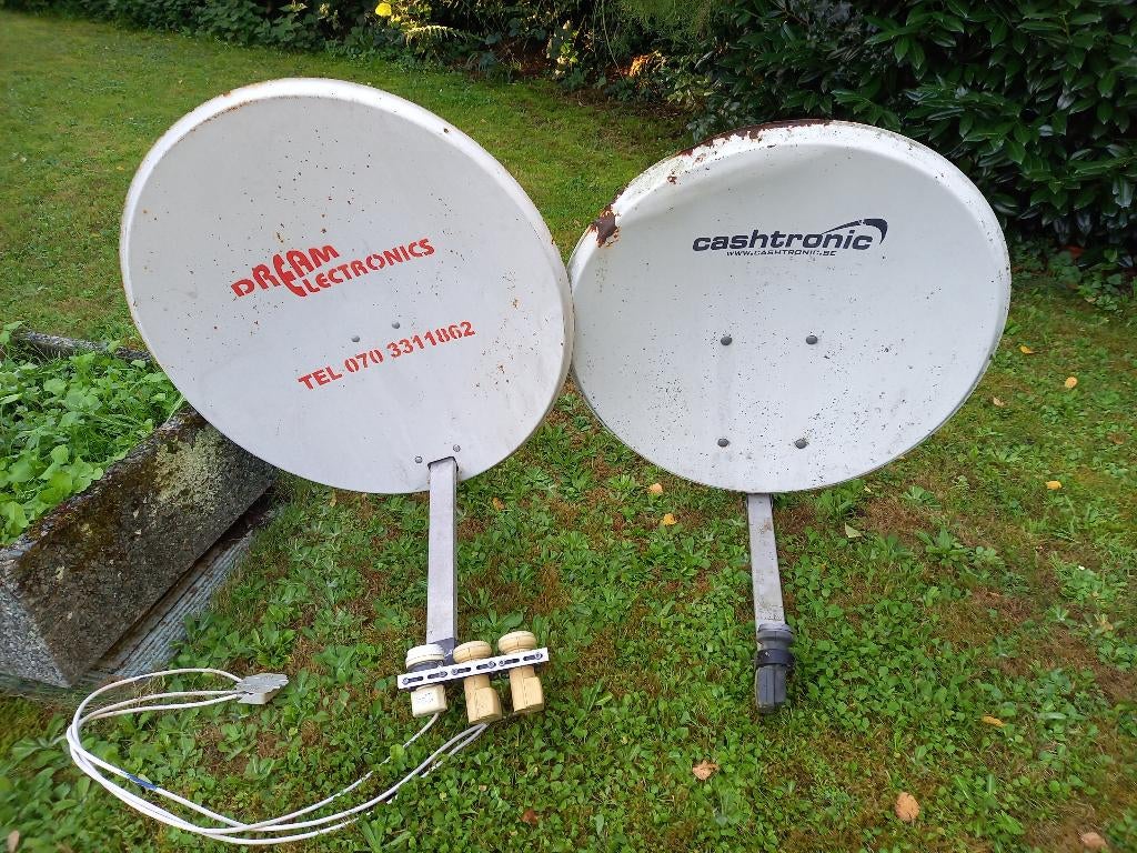 Antenne parabolique, Audio, Tv en Foto, Schotelantennes, Gebruikt, (Schotel)antenne, Ophalen