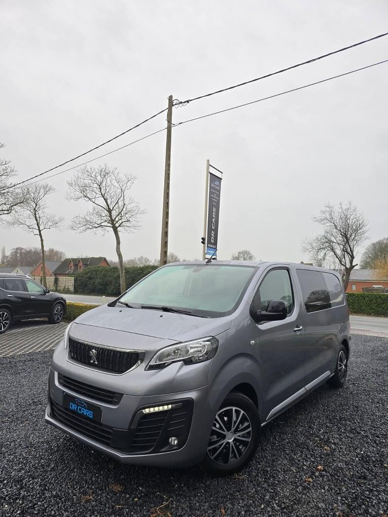 PEUGEOT EXPERT DUBBELE CABINE//AUTOMAAT-6PL//NAVI-CAMERA-PDC, Auto's, Peugeot, Euro 6, 4 cilinders, Bedrijf, 5 deurs