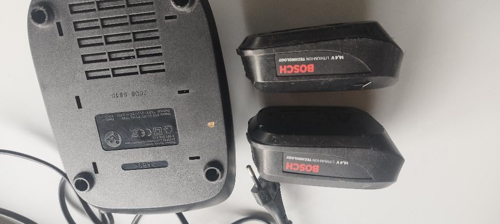 Batteries BOSCH Li-On 14,4V  1,3AH, Ophalen of Verzenden, Gebruikt