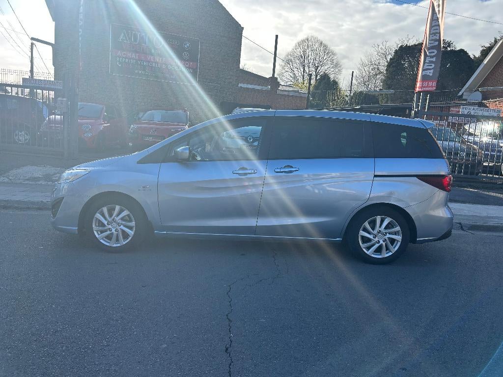 Mazda 5 2.0i Active 7 PLACES BOITE AUTO GAR.1AN, Euro 5, Zwart, 4 cilinders, Blauw