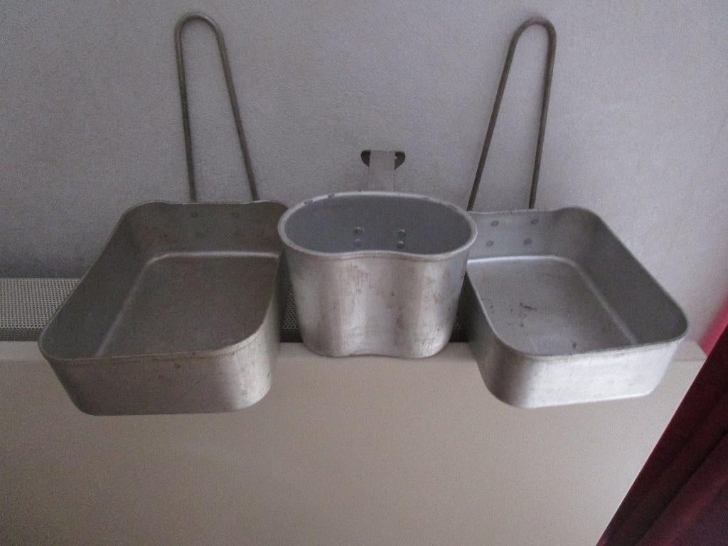 militair eet en drinkgerei, Collections, Enlèvement, Autres