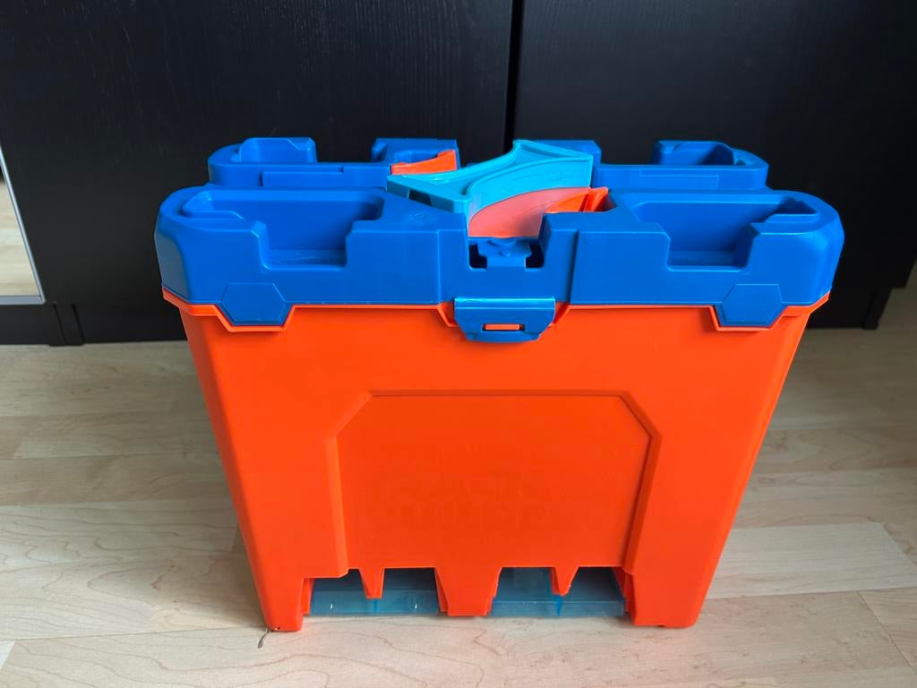 Hotwheels  Track Builder - deluxe stunt box, Kinderen en Baby's, Ophalen, Gebruikt, Hot Wheels