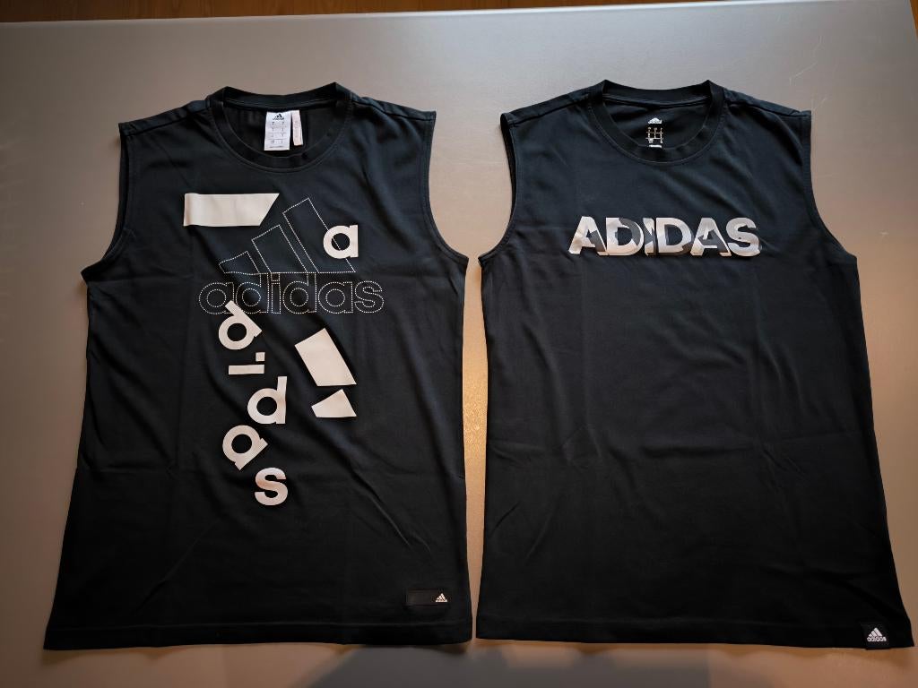 T-shirt Adidas ClimaLite 2x taille S, Vêtements | Hommes, Vêtements de sport, Porté, Taille 46 (S) ou plus petite, Noir, Enlèvement