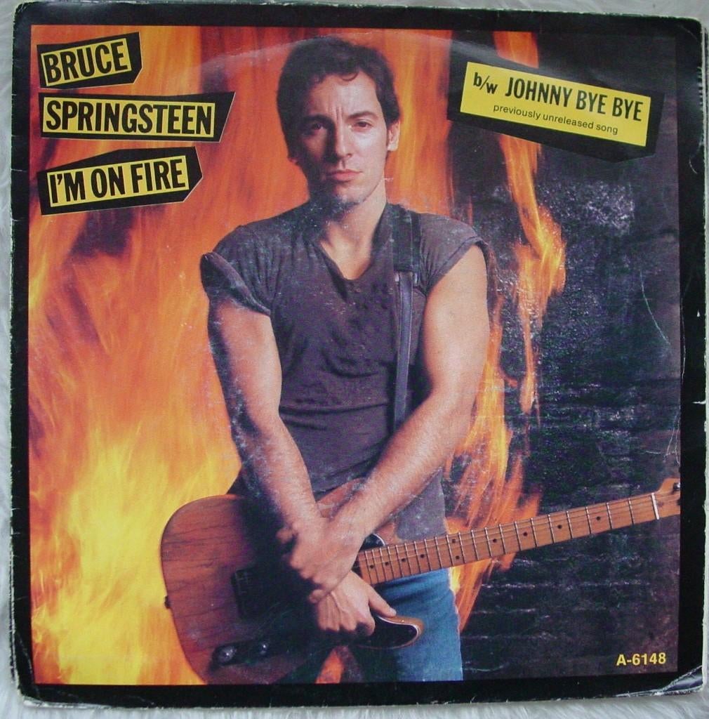 45T 7INCH VINYL SINGLE BRUCE SPRINGSTEEN, Ophalen of Verzenden, Single