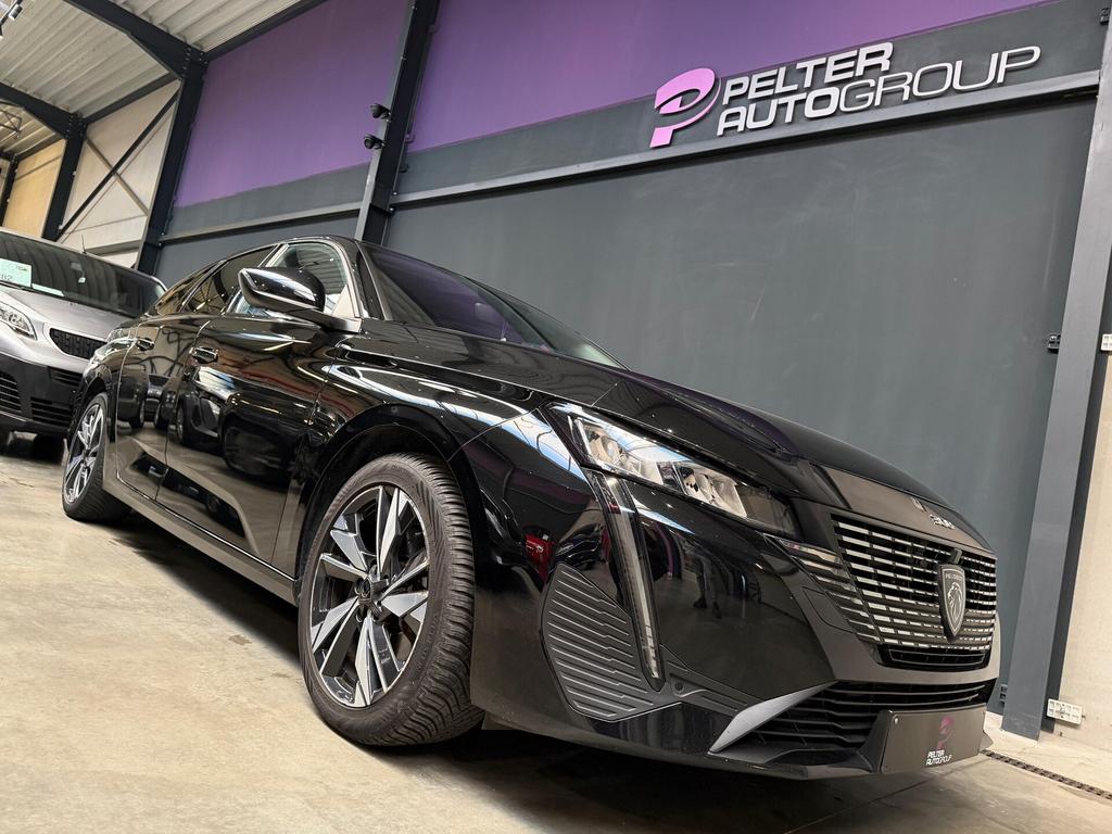 Peugeot 308 SW 1.5 BlueHDi Automaat Allure Pack GPS Camera, Auto's, 4 cilinders, 0 kg, Zwart, 97 kW