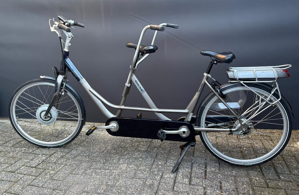 sparta double I tandem met gashendel + garantie, Minder dan 10 versnellingen, Vering, Zo goed als nieuw, Sparta double i