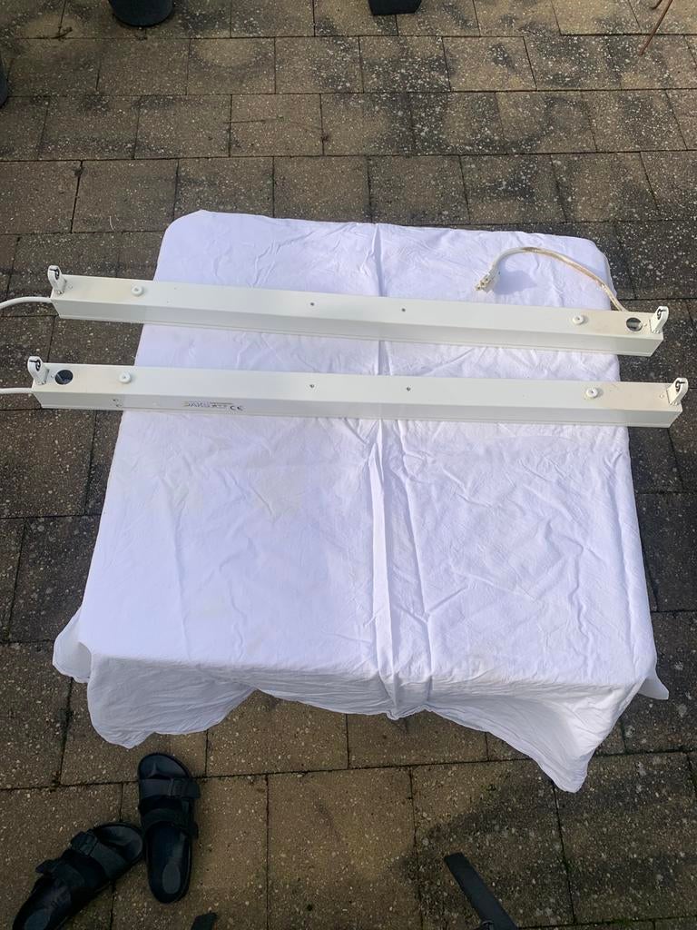 TL armaturen 90 cm, Ophalen, Gebruikt, Minder dan 50 watt, Armatuur