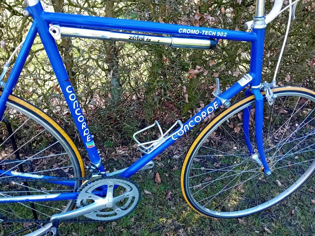 Vintage koersfiets,  retro koersfiets, Fietsen en Brommers, Fietsen | Racefietsen, 28 inch, Heren, Zo goed als nieuw, 53 tot 57 cm