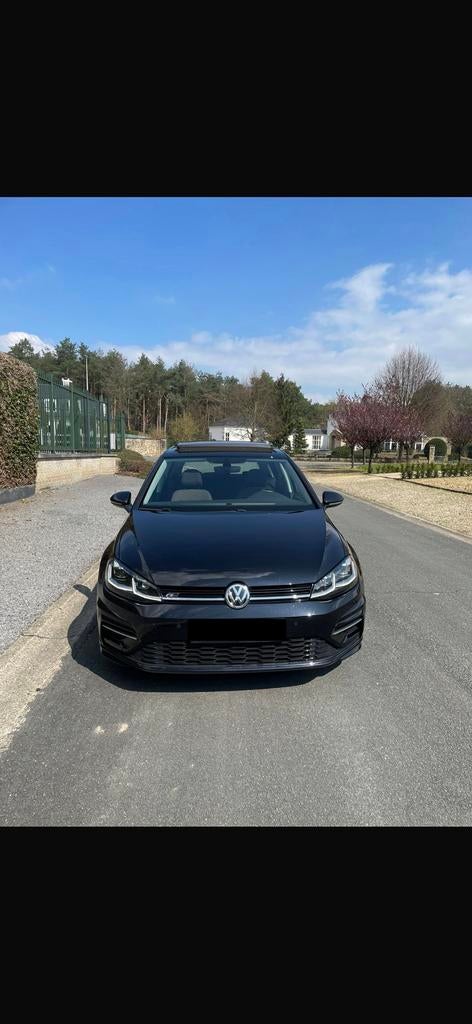 Volkswagen Golf 7.5 1.6 TDI R-Line, Autos, Volkswagen, Entreprise, Noir, 5 portes, 99 g/km