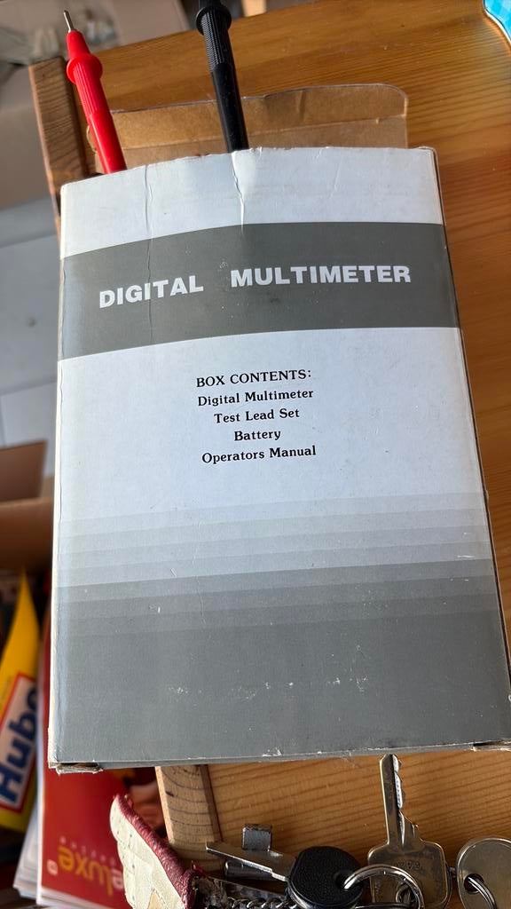 Multimeter, Bricolage & Construction, Instruments de mesure, Enlèvement, Multimètre