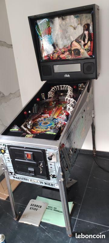 Flipper scared stiff Bally, Collections, Machines | Flipper (jeu), Utilisé, Électronique, Bally, Enlèvement