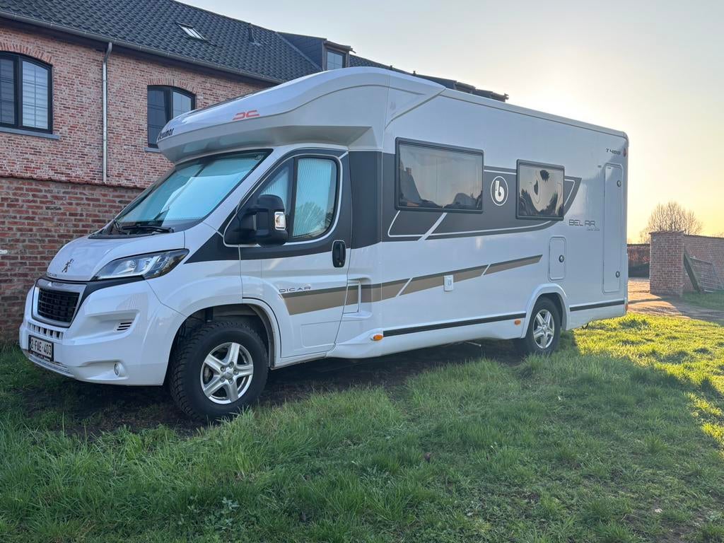 Peugeot Benimar 488 limited edition open space 2.5 diesel, Caravans en Kamperen, Mobilhomes, Chemisch toilet, ESP - Contrôle de stabilité