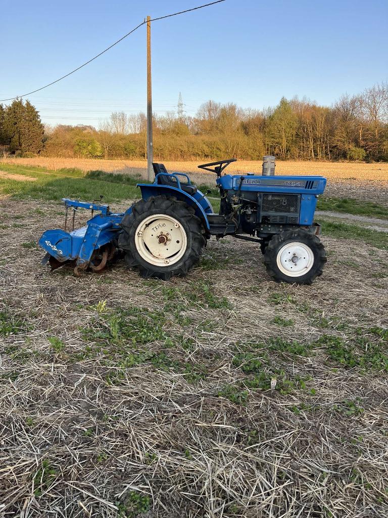 ***prachtige iseki tx1510 18pk 3cil 4x4 met frees 849uren***, Motoren, 3 cilinders