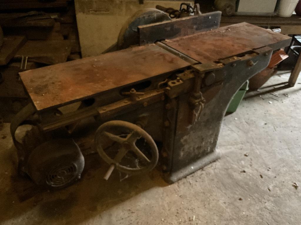 Oude hout schaafmachine, Ophalen, Gebruikt, Elektrisch