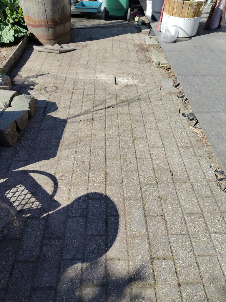 Ong 15m2 klinkers gratis, Tuin en Terras, Terrasdelen en Vlonders, Ophalen