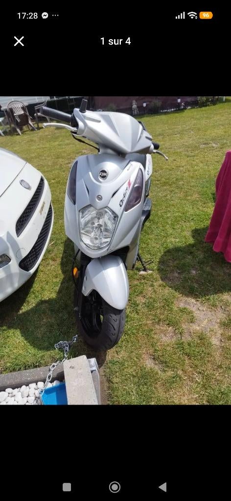 Bonjour je vends où échange un scooter sym orbite 2 4t, Vélos & Vélomoteurs, Scooters | SYM, Comme neuf, Orbit, Classe A (25 km/h)