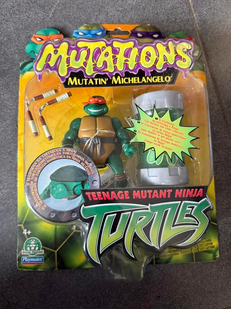Set jouet figurine retro Tortues ninja de chez playmates, Collections, Enlèvement ou Envoi, Comme neuf