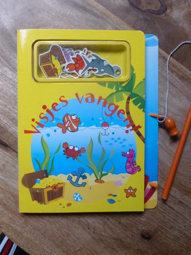 Boekje 'Vissen Vangen' met magneten, Kinderen en Baby's, Speelgoed | Educatief en Creatief, Ophalen, Gebruikt