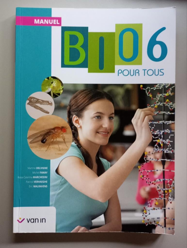 Bio 6 pour tous - manuel 2023, Livres, Van in, Biologie, Comme neuf, Enlèvement