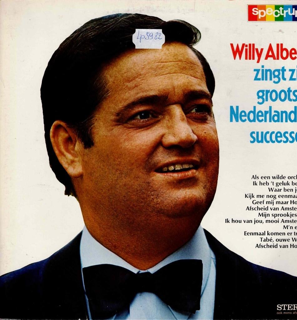 Vinyl, LP  /   Willy Alberti Zingt Zijn Grootste......, Ophalen of Verzenden, Overige formaten