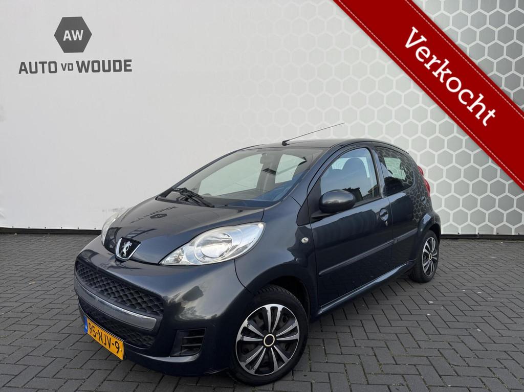Peugeot 107 1.0-12V Urban Airco 5 deurs CV Nieuwe APK elek., Achat, Entreprise, Noir, 5 portes