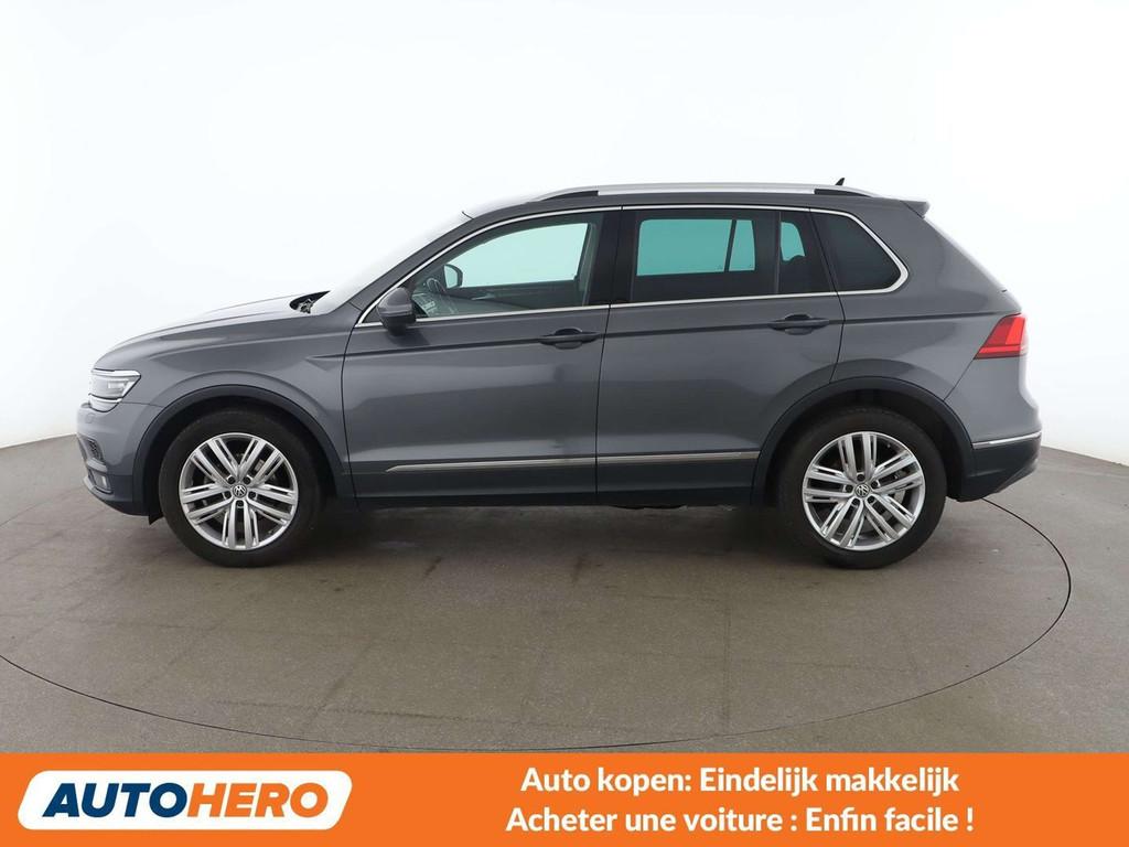 Volkswagen Tiguan 1.4 TSI Highline 4Motion BlueMotion, Auto's, Automaat, Gebruikt, Alcantara, 1395 cc