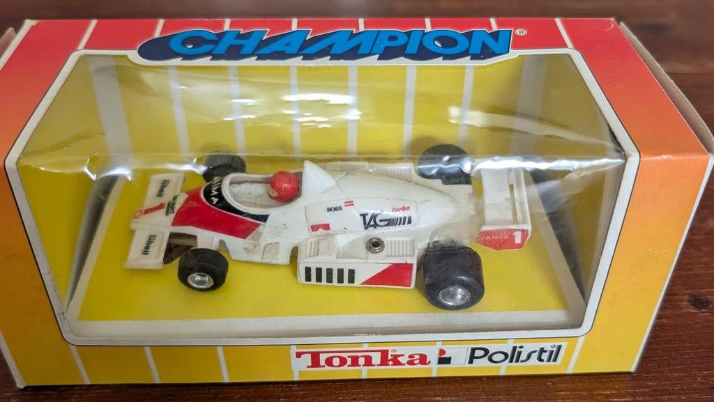 Tonka Polistil F1 McLaren MP4/2B #1 Niki Lauda - Made Italy, Hobby en Vrije tijd, Modelauto's | 1:24, Ophalen of Verzenden, Auto
