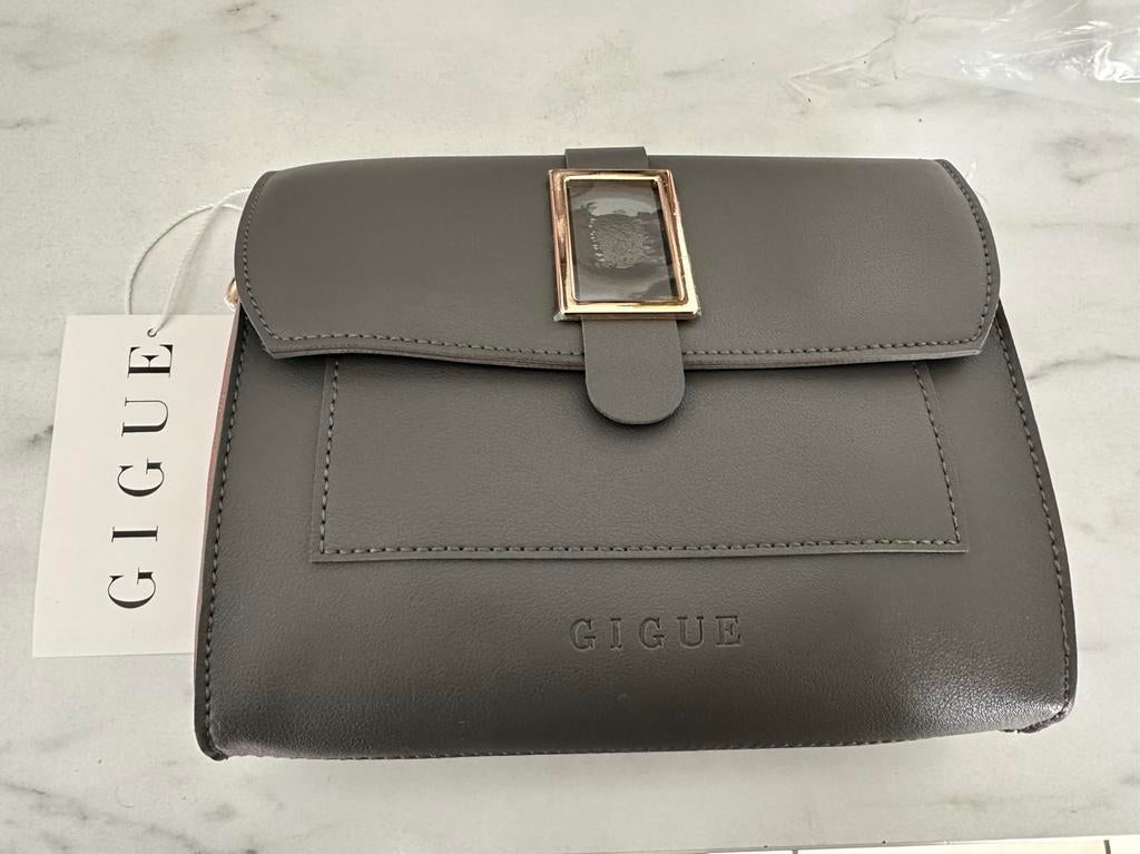 NIEUW handtas Gigue in de verpakking!, Ophalen of Verzenden, Nieuw, Grijs, Handtas