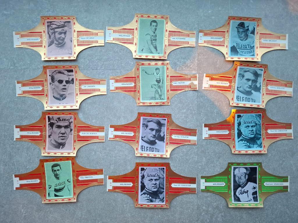 Sigarenbanden wielrenners "ABCDE", Verzamelen, Ophalen of Verzenden, Gebruikt, Overige typen