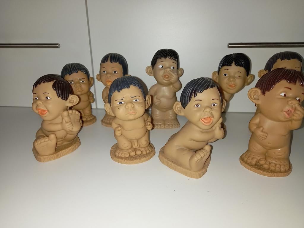 Vintage Gloober/ Joimy poppetjes, Enlèvement ou Envoi