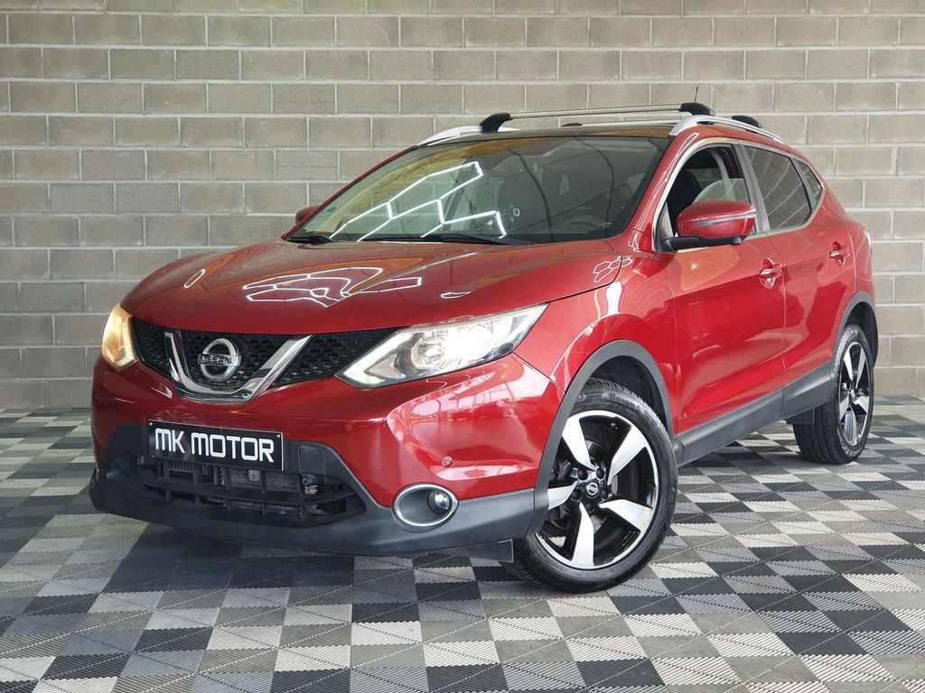 Nissan QASHQAI 1.6 DIESEL 131CV / BOITE AUTO / TOIT PANO, Rouge, Euro 5, Achat, Entreprise