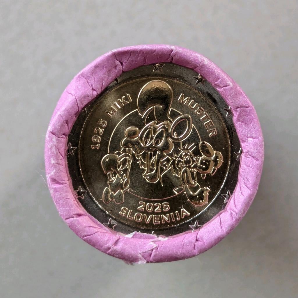 2 euro Slovenië 2025 Miki Muster UNC, Enlèvement ou Envoi, Slovénie, 2 euros