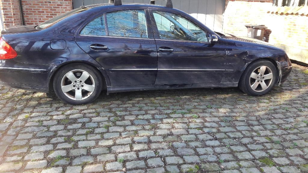 te koop, Auto's, Mercedes-Benz, Blauw, Grijs, Particulier, C-Klasse