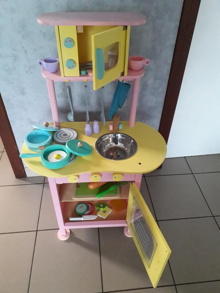 Houten speelkeuken, Ophalen, Speelkeuken