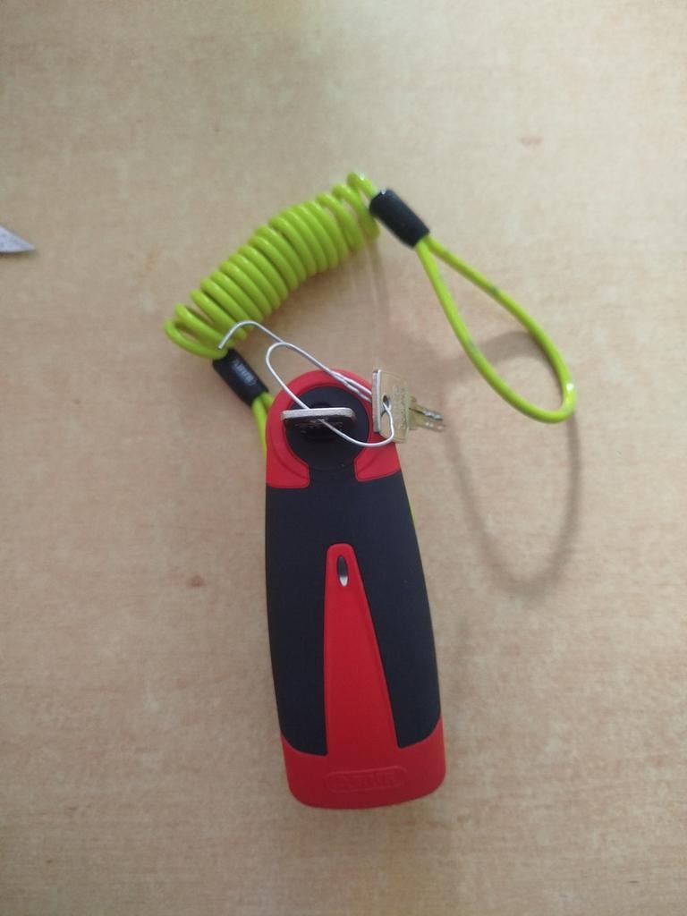 abus remschijfslot met alarm brommer/moto, Enlèvement ou Envoi