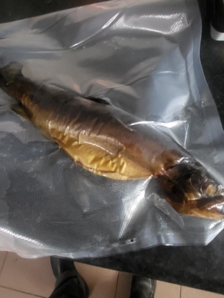 Gerookte forel, Ophalen