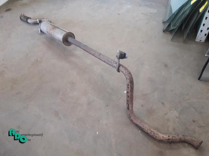 Echappement silencieux central d'un Citroen C4 Grand Picasso, -, 3 mois de garantie, Utilisé, -