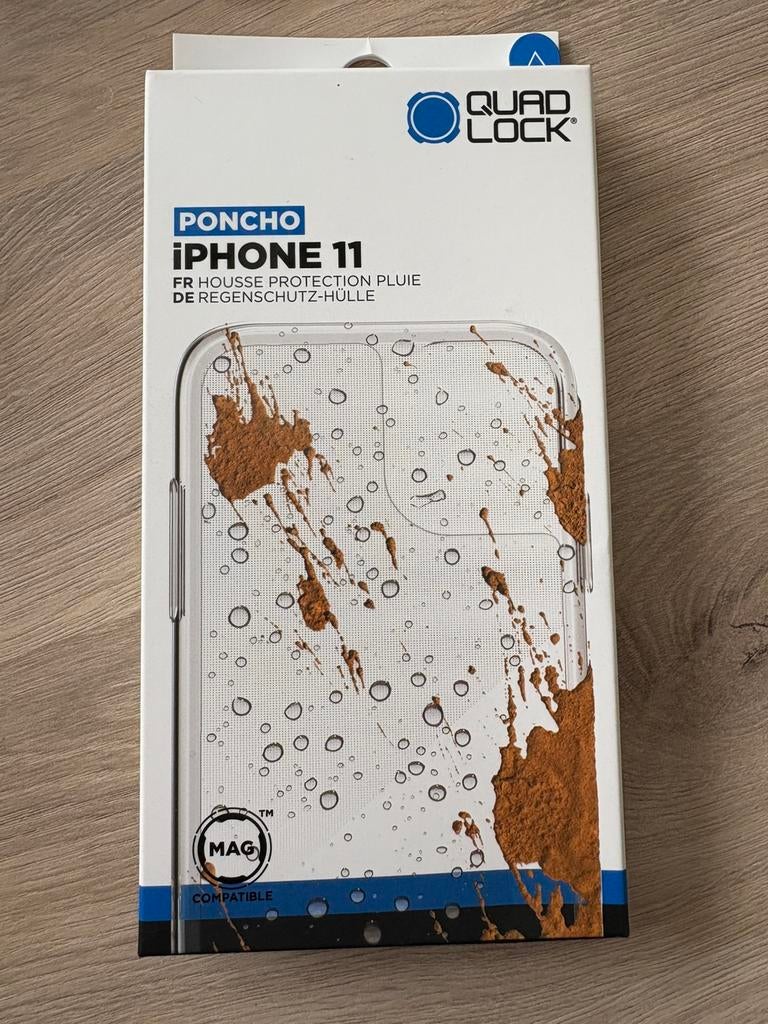 Regenhoes IPhone 11 Quad Lock, Ophalen of Verzenden, Nieuw