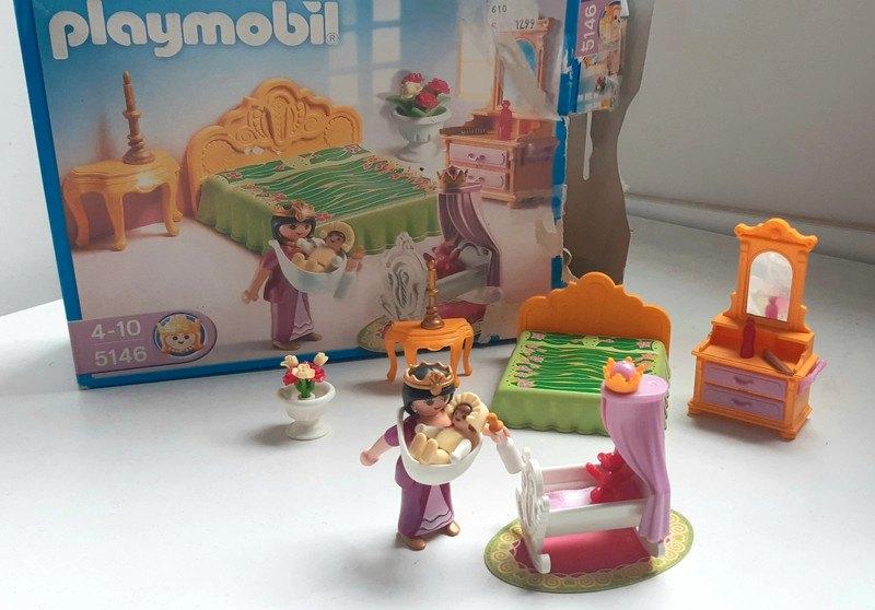 Playmobil 5146 Chambre de la reine, Enlèvement ou Envoi, Comme neuf, Ensemble complet