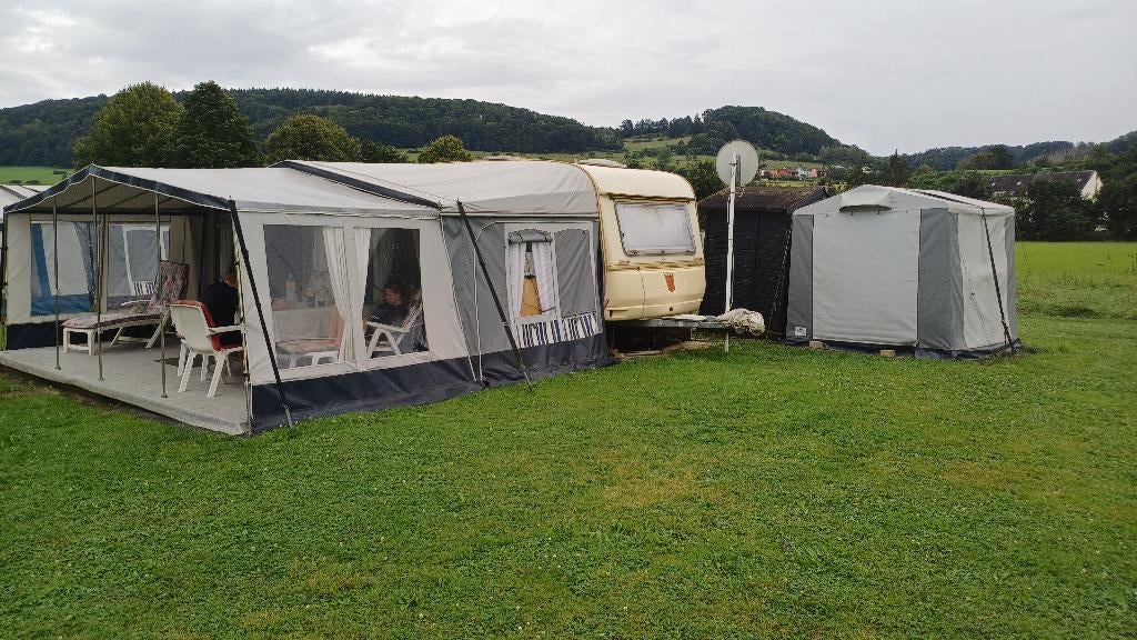 Te koop tabbert comtesse 515, Caravans en Kamperen, Caravans, Queensbed, Tabbert, Particulier, 5 tot 6 meter