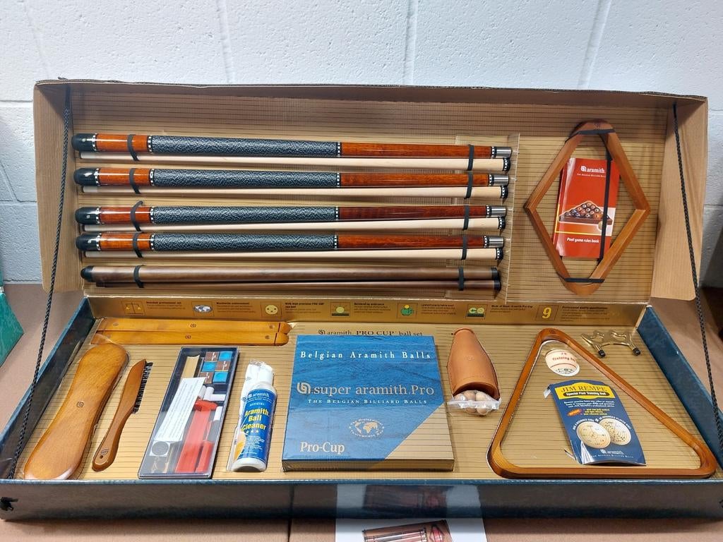 Set d'accessoires de billard Pro-cup, Enlèvement, Neuf