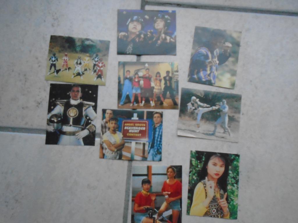 9 CARTES"KELLOGG'S"POWER RANGERS/COLLECTION, Enlèvement ou Envoi