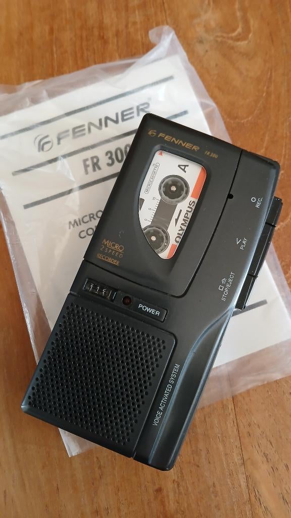 Perfecte Fender dictafoon, Audio, Tv en Foto, Bandrecorder, Ophalen of Verzenden, Bandrecorder, Met banden