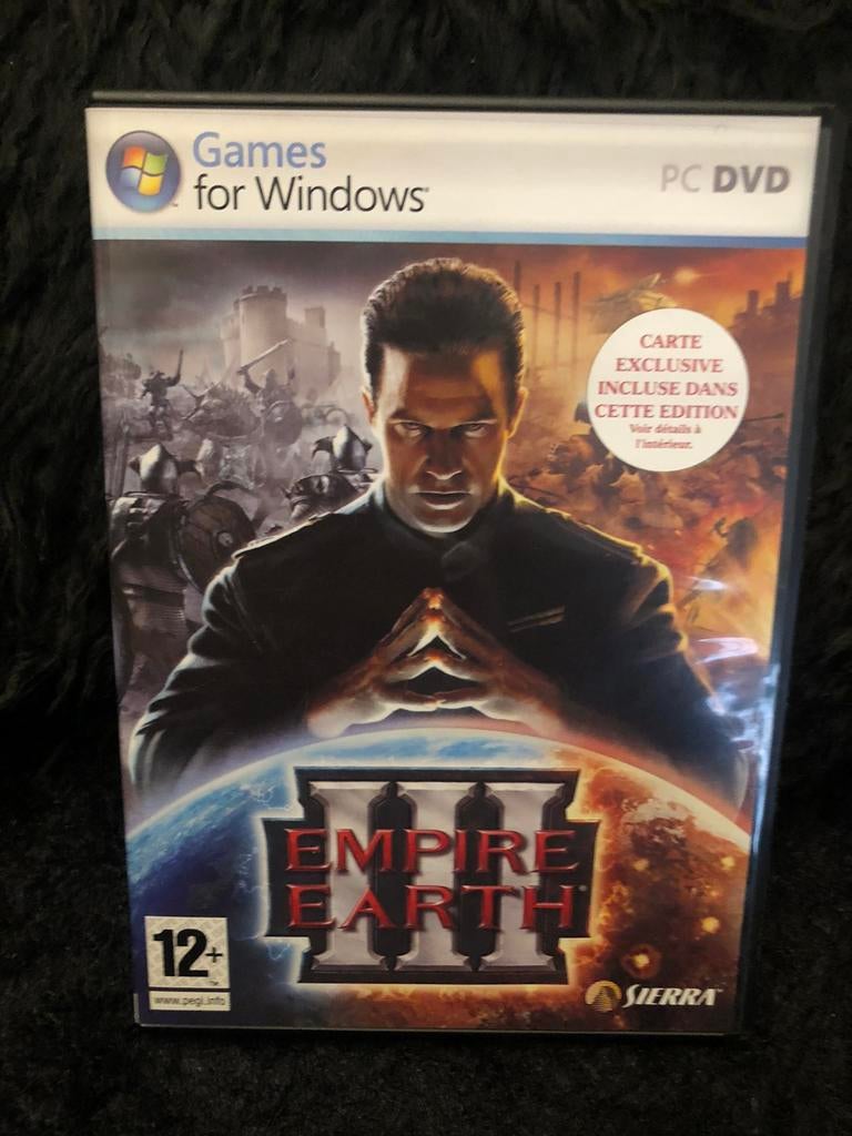 Spel voor Windows - Empire Earth - PC DVD - 12+, Ophalen, Gebruikt, Vanaf 12 jaar