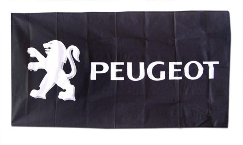 Drapeau Peugeot - 150 x 75 cm, Enlèvement ou Envoi