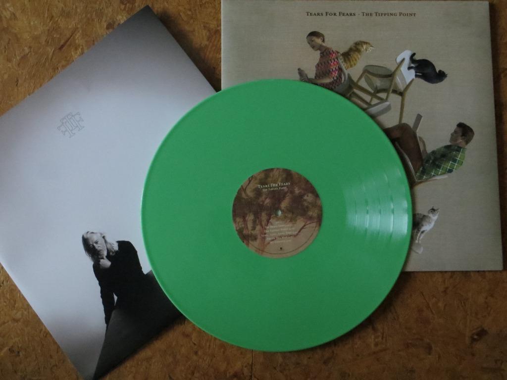 TEARS FOR FEARS - THE TIPPING POINT LIMITED EDITION LP GREEN, Cd's en Dvd's, Verzenden, Zo goed als nieuw, 12 inch, Poprock